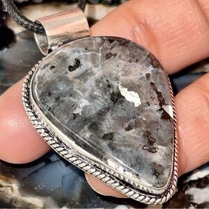 Larvikite Feldspar Pendant 2”